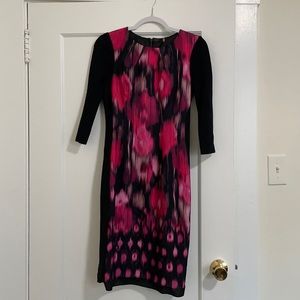 Elie Tahari knee length-midi dress